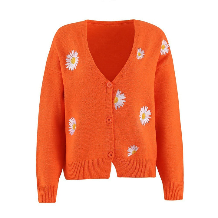Zoe - Cozy Floral Cardigan