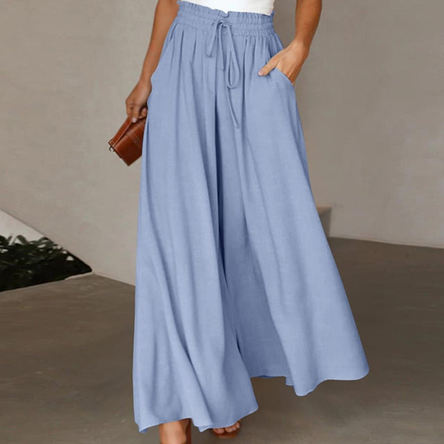 LAURA | FLOWY WIDE-LEG PANTS