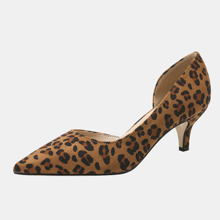 Zephina | Leopard Kitten Heels