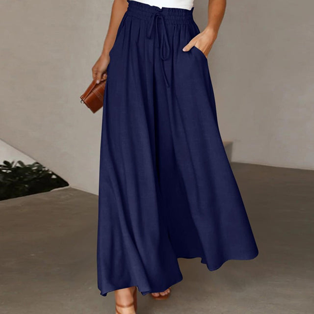 LAURA | FLOWY WIDE-LEG PANTS