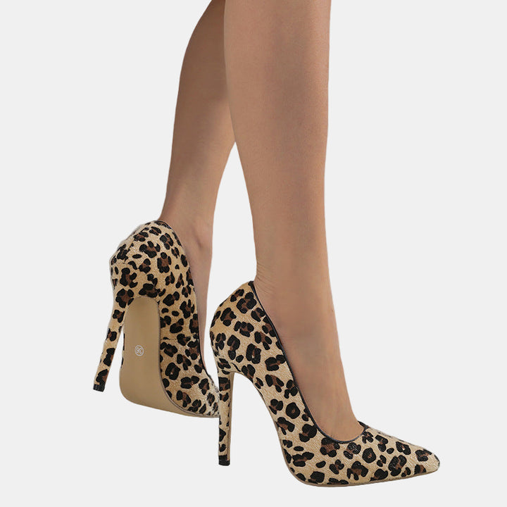 Wenira | Leopard Stiletto Heels