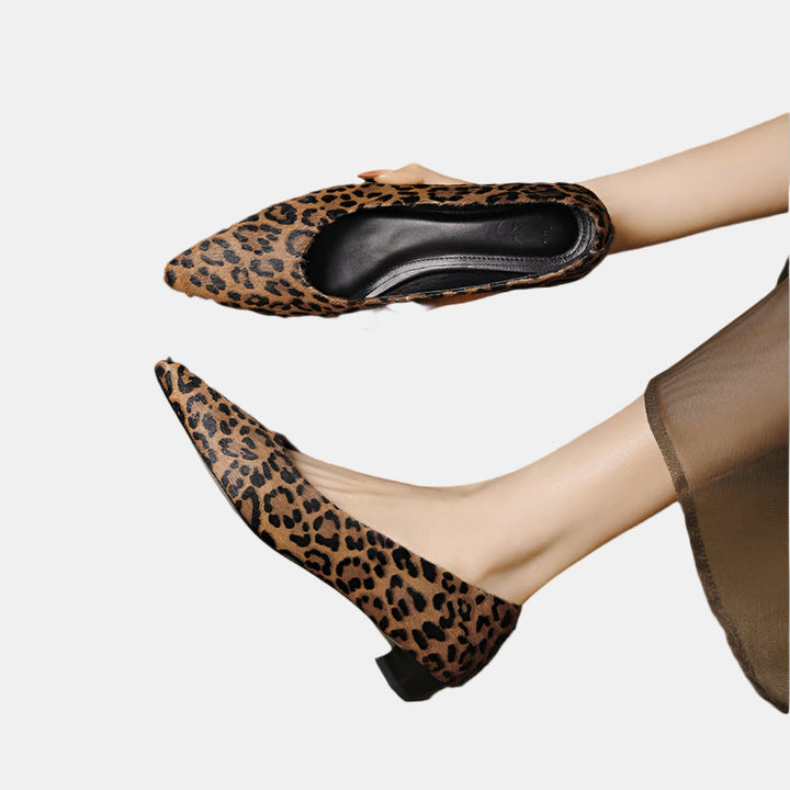 Vaelora | Leopard Grace Flats