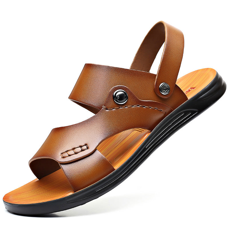 DWIGHT | TIMELESS AVENWOOD LEATHER SANDALS