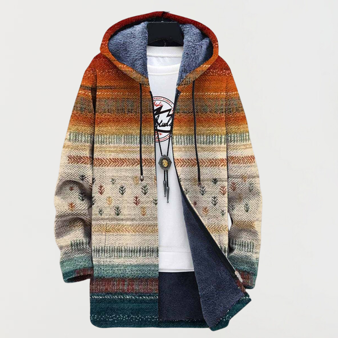 Ember | Autumn Stripes Hoodie