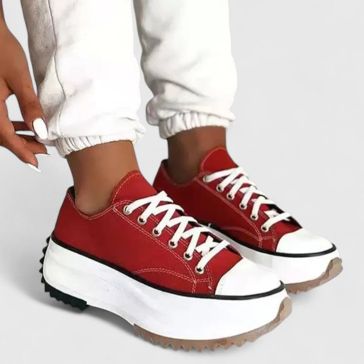Solenya | Women’s colorful platform sneakers