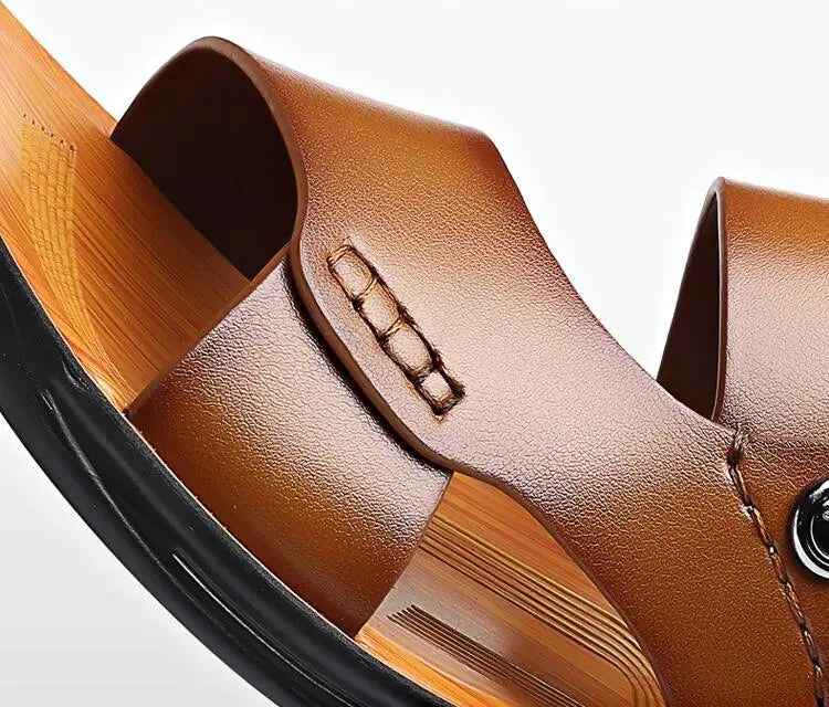 DWIGHT | TIMELESS AVENWOOD LEATHER SANDALS