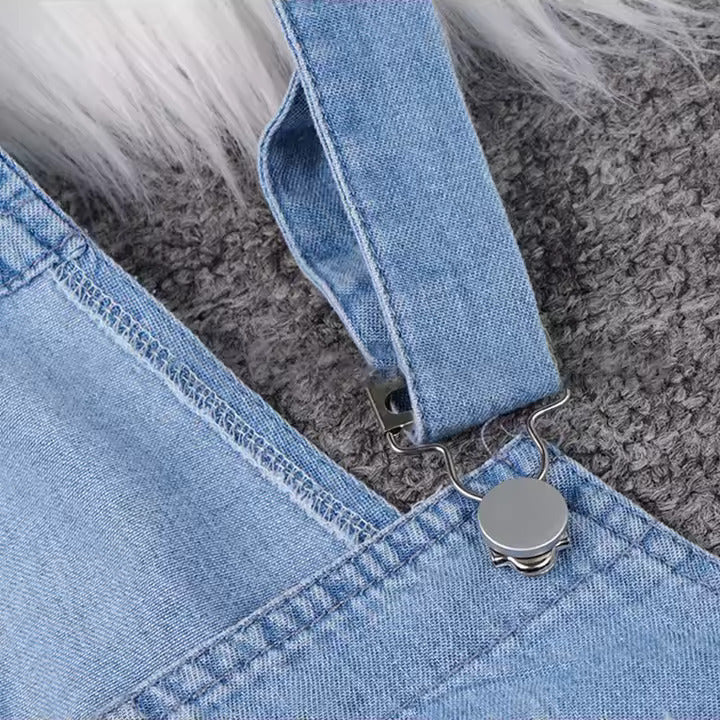 NATASHA | COMFORTABLE DENIM INSPIRED JUMPSUIT