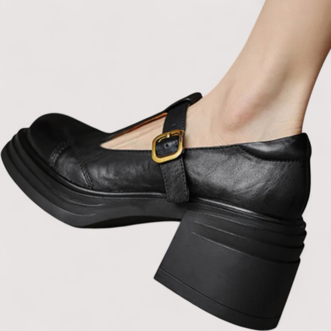 Noa | Block Heels Mary Jane Shoes
