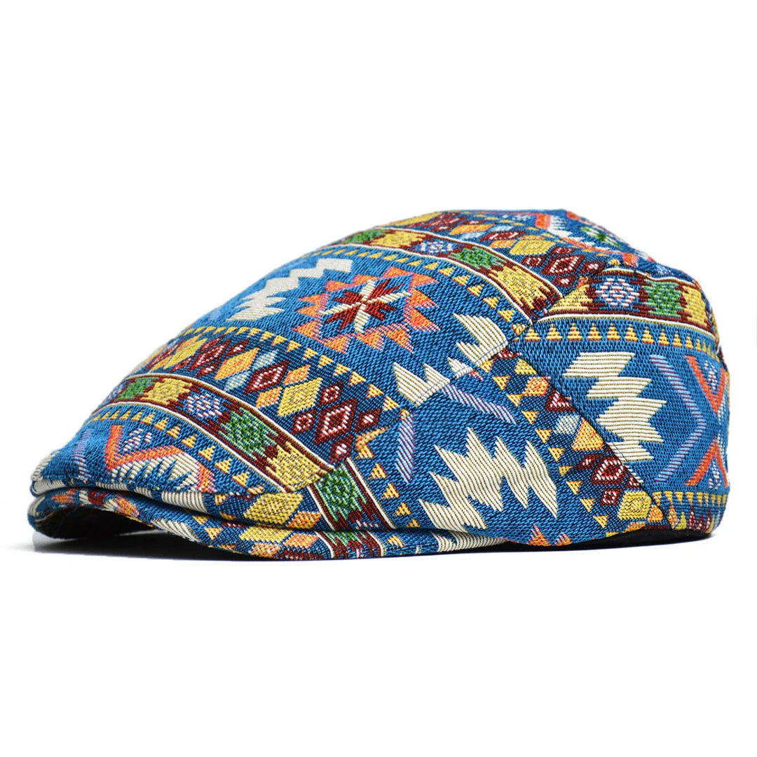 JOEFFREY | COLORFUL GEOMETRIC DESIGN BERET