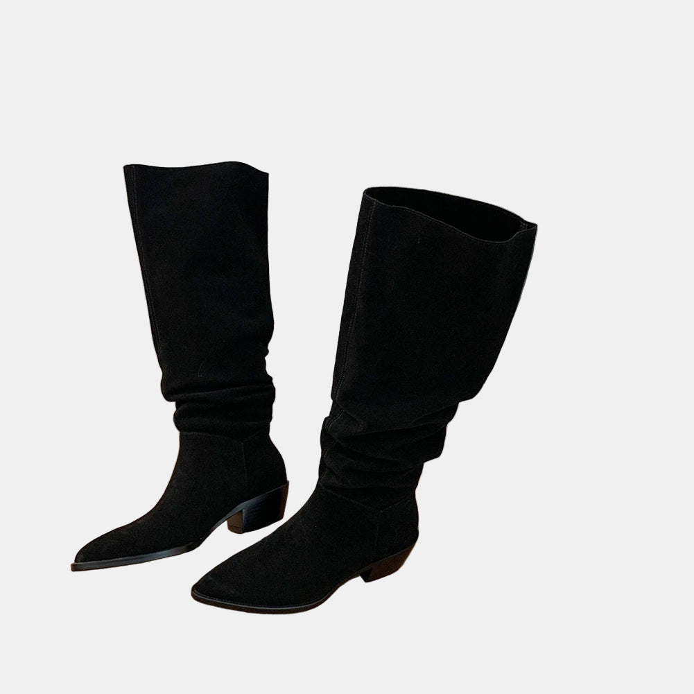 Thea | Suede Retro Autumn Boots