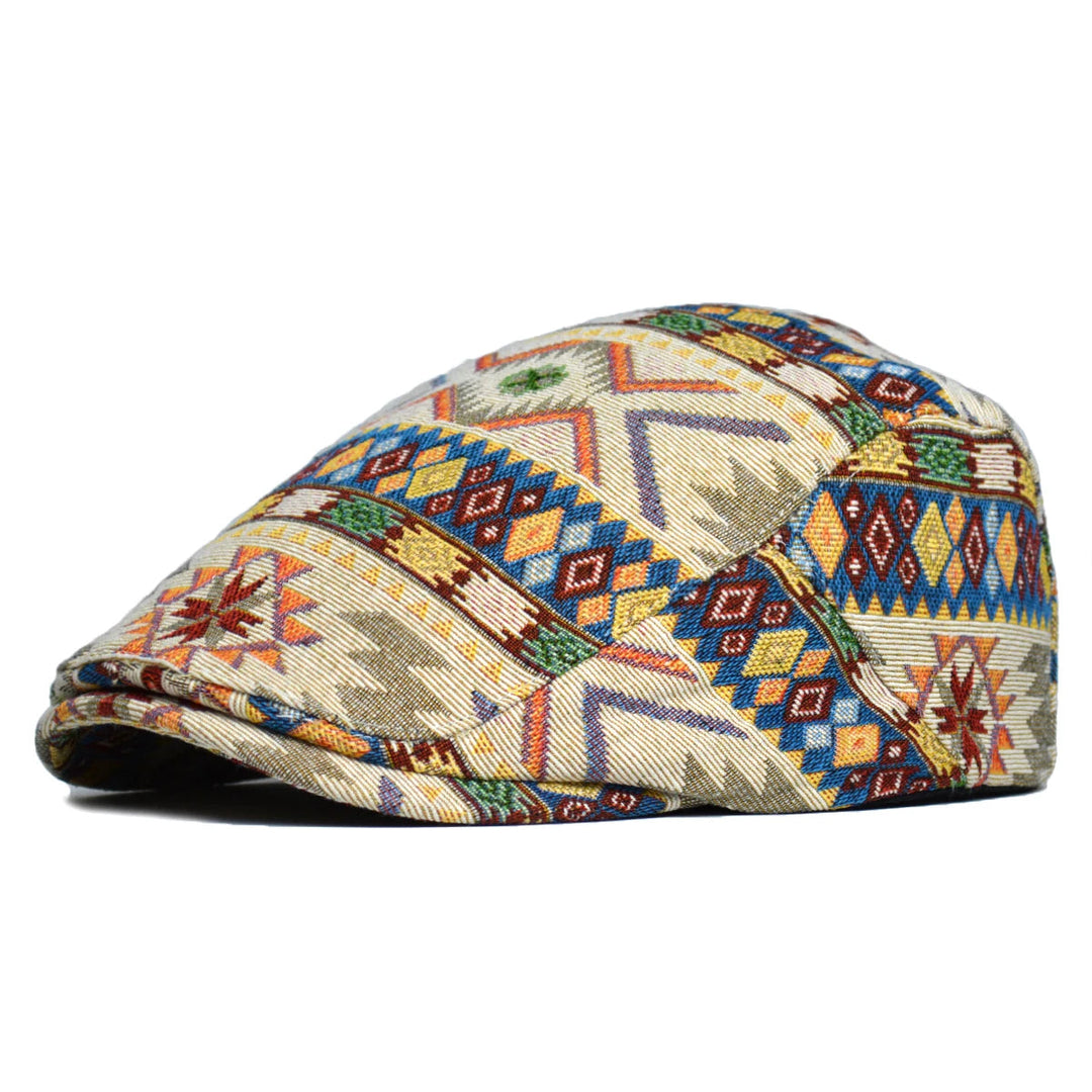 JOEFFREY | COLORFUL GEOMETRIC DESIGN BERET