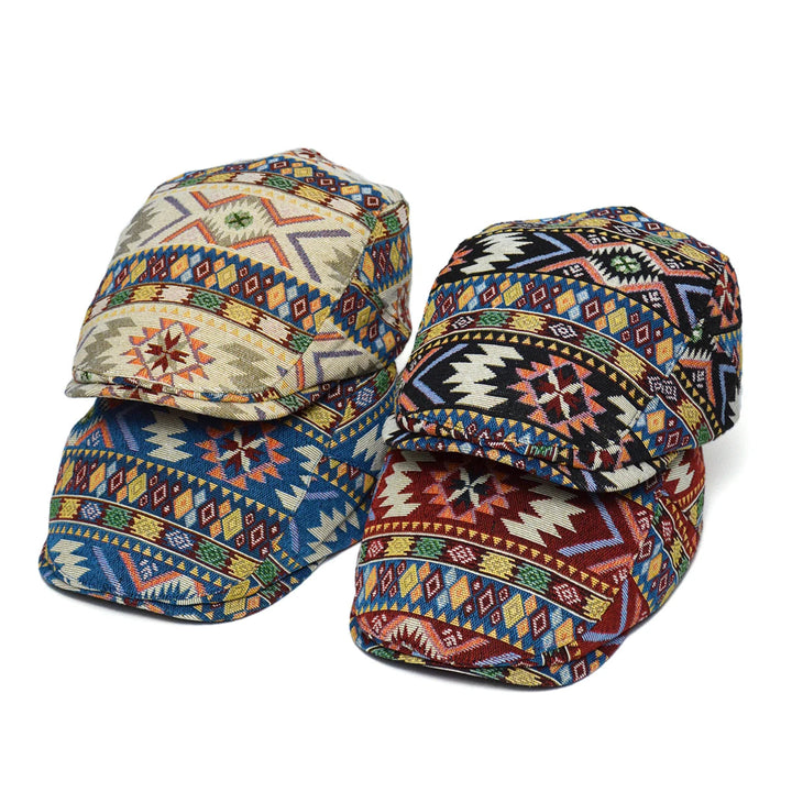 JOEFFREY | COLORFUL GEOMETRIC DESIGN BERET