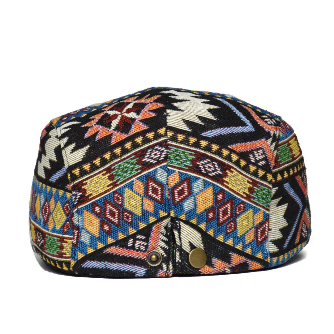JOEFFREY | COLORFUL GEOMETRIC DESIGN BERET