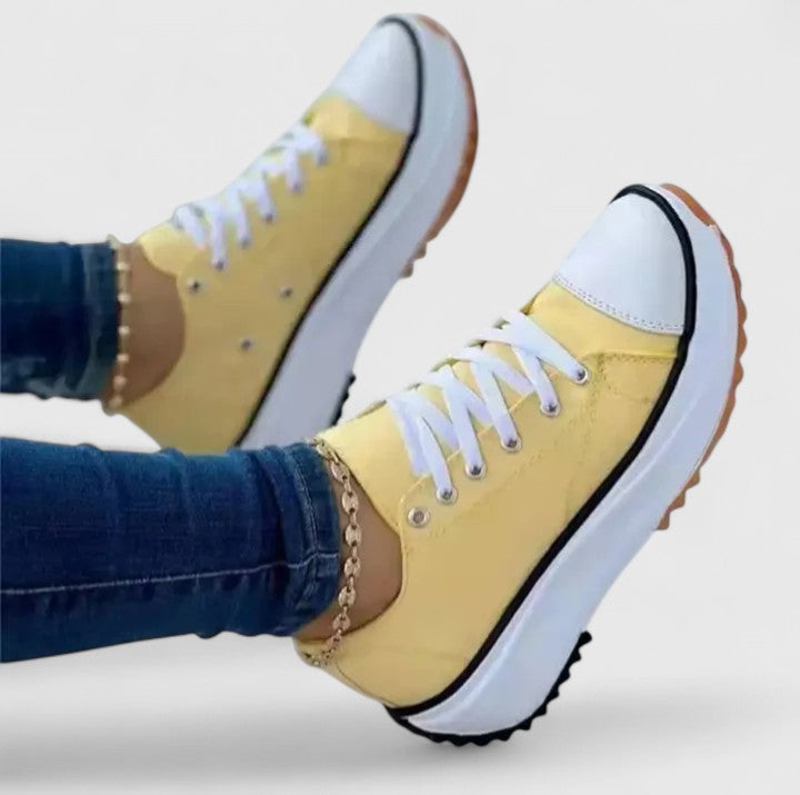 Solenya | Women’s colorful platform sneakers
