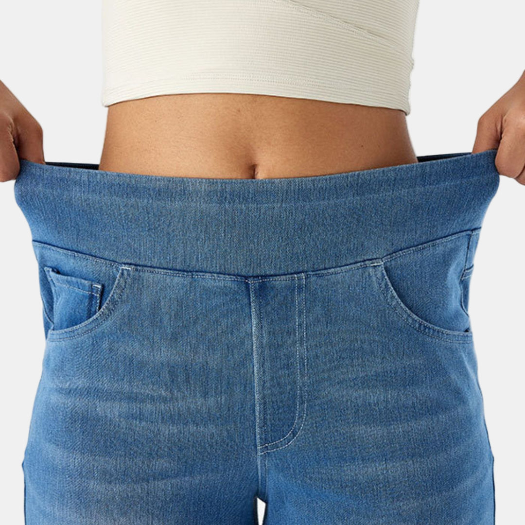 Oriana | Stretchable Wide-Leg Jeans