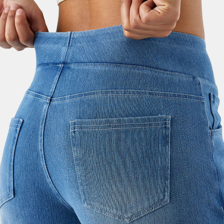 Oriana | Stretchable Wide-Leg Jeans