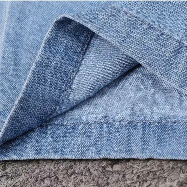 NATASHA | COMFORTABLE DENIM INSPIRED JUMPSUIT