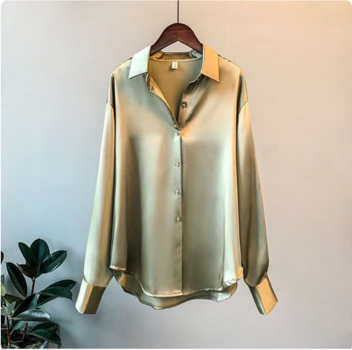 JENNIE | ELEGANT SATIN SHIRT