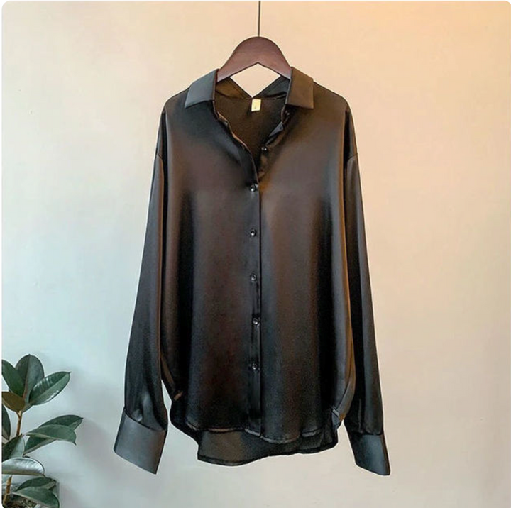 JENNIE | ELEGANT SATIN SHIRT