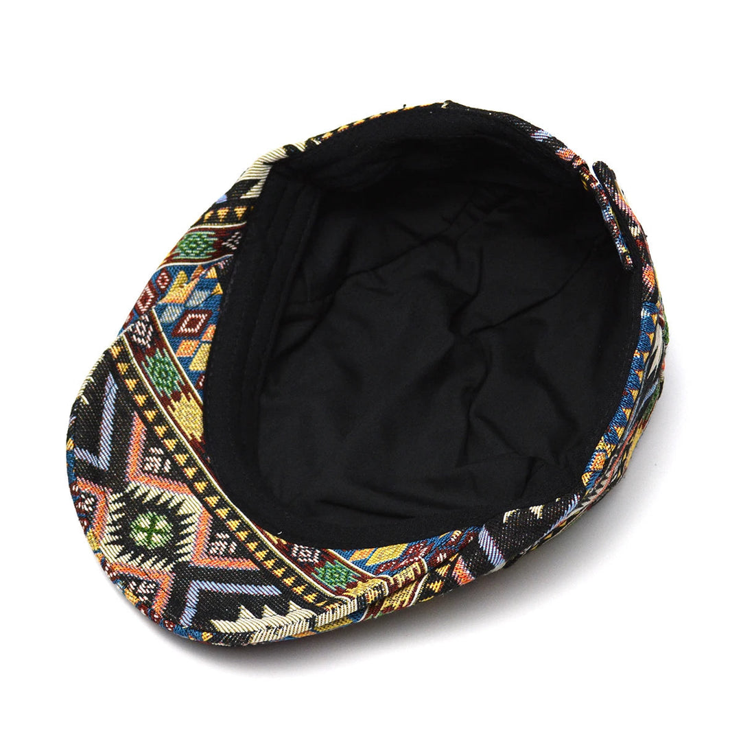 JOEFFREY | COLORFUL GEOMETRIC DESIGN BERET