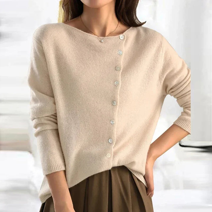 ELOISE |  COMFORTABLE BUTTONED SWEATER