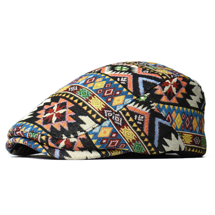 JOEFFREY | COLORFUL GEOMETRIC DESIGN BERET