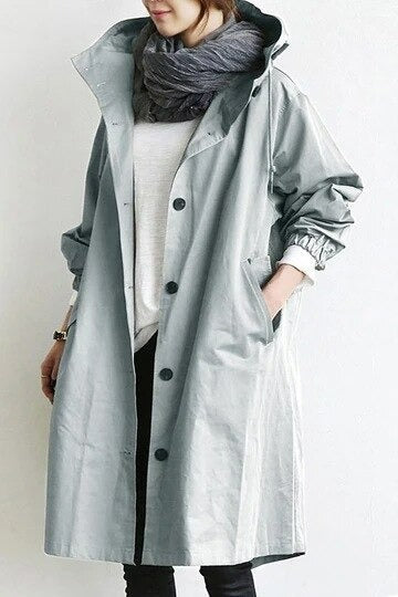 Vivienne™ – Elegant & Water-Repellent Trench Coat