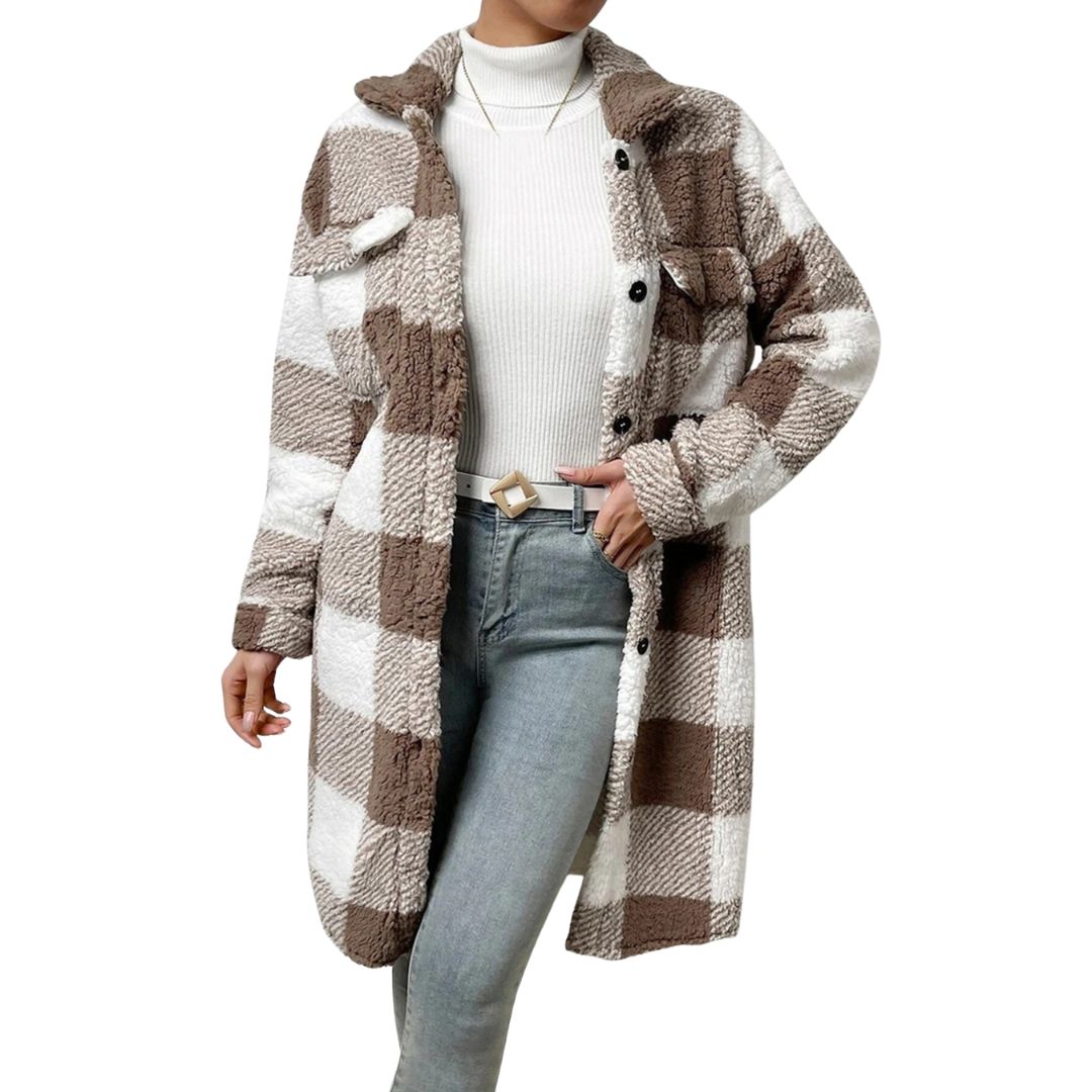 Brown-white / XL
