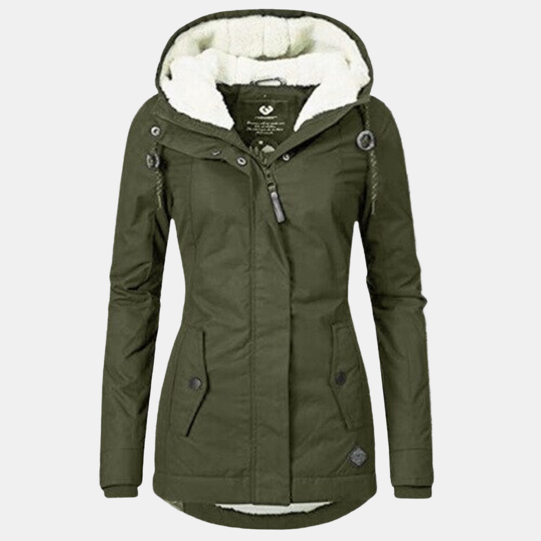Penelope | Cozy Sherpa Hoodie Coat