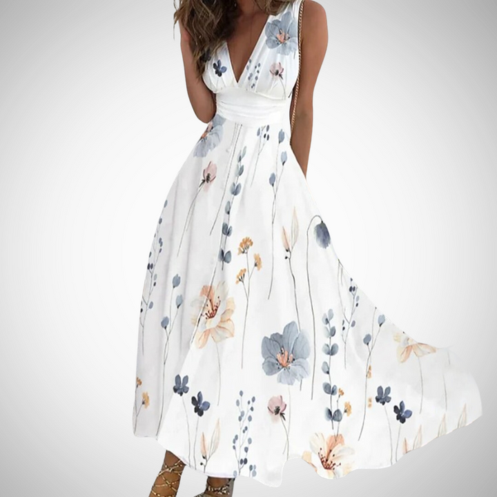 GRACE™ - Timeless Floral Maxi Dress