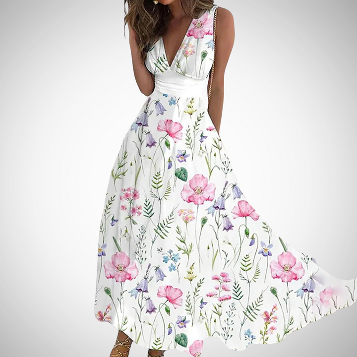 GRACE™ - Timeless Floral Maxi Dress