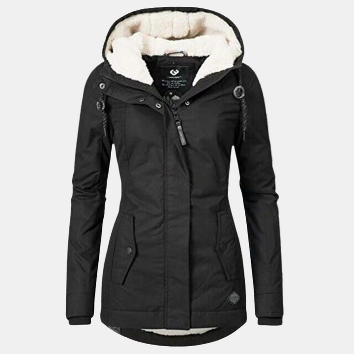 Penelope | Cozy Sherpa Hoodie Coat