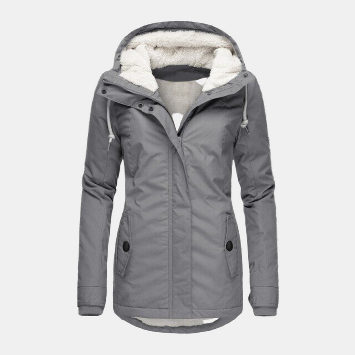 Penelope | Cozy Sherpa Hoodie Coat
