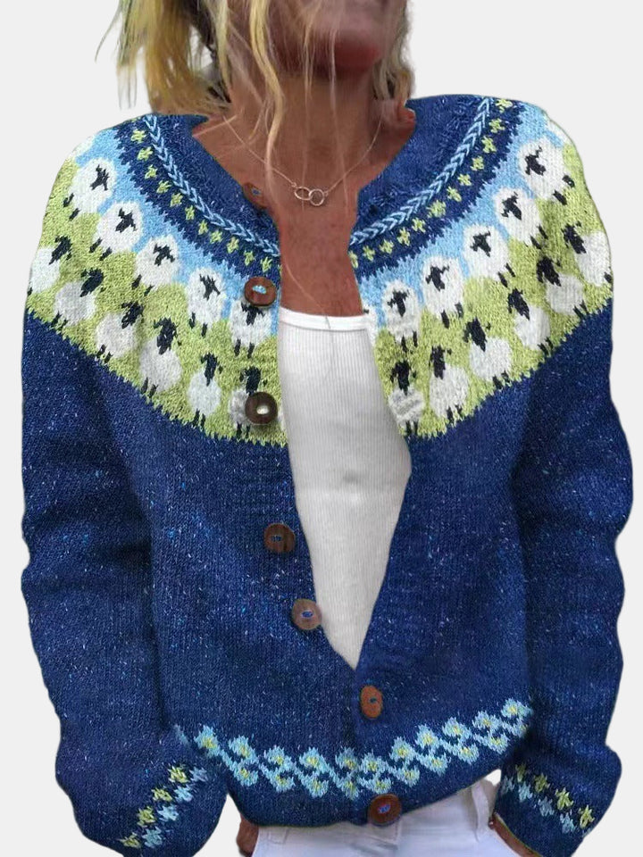 Sabrina | Vintage Icelandic Cardigan