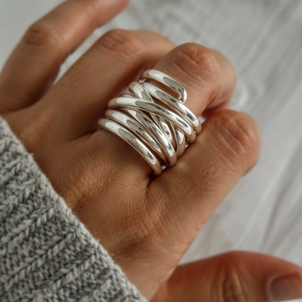 MAEVE | TIMELESS THICK SILVER RING
