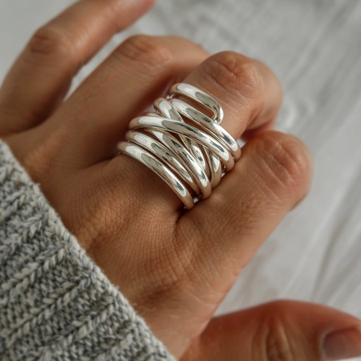 MAEVE | TIMELESS THICK SILVER RING