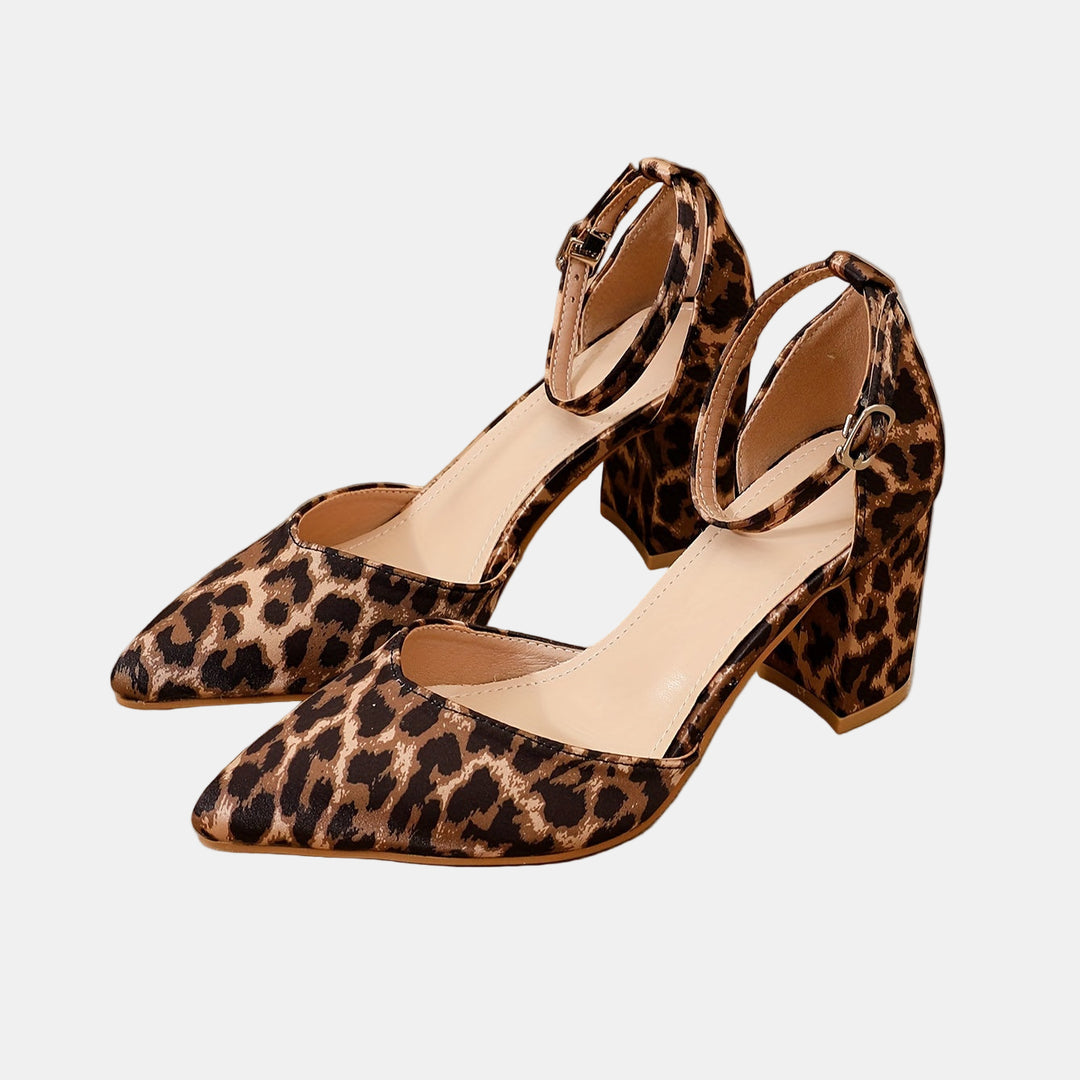 Rivienne | Leopard Chic Block Heels