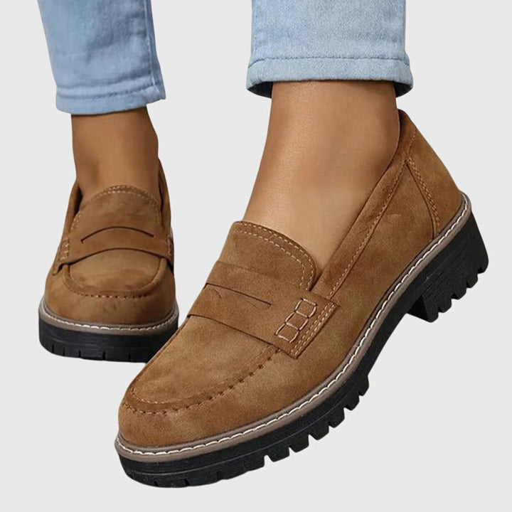 Lilia | Timeless Suede Loafers