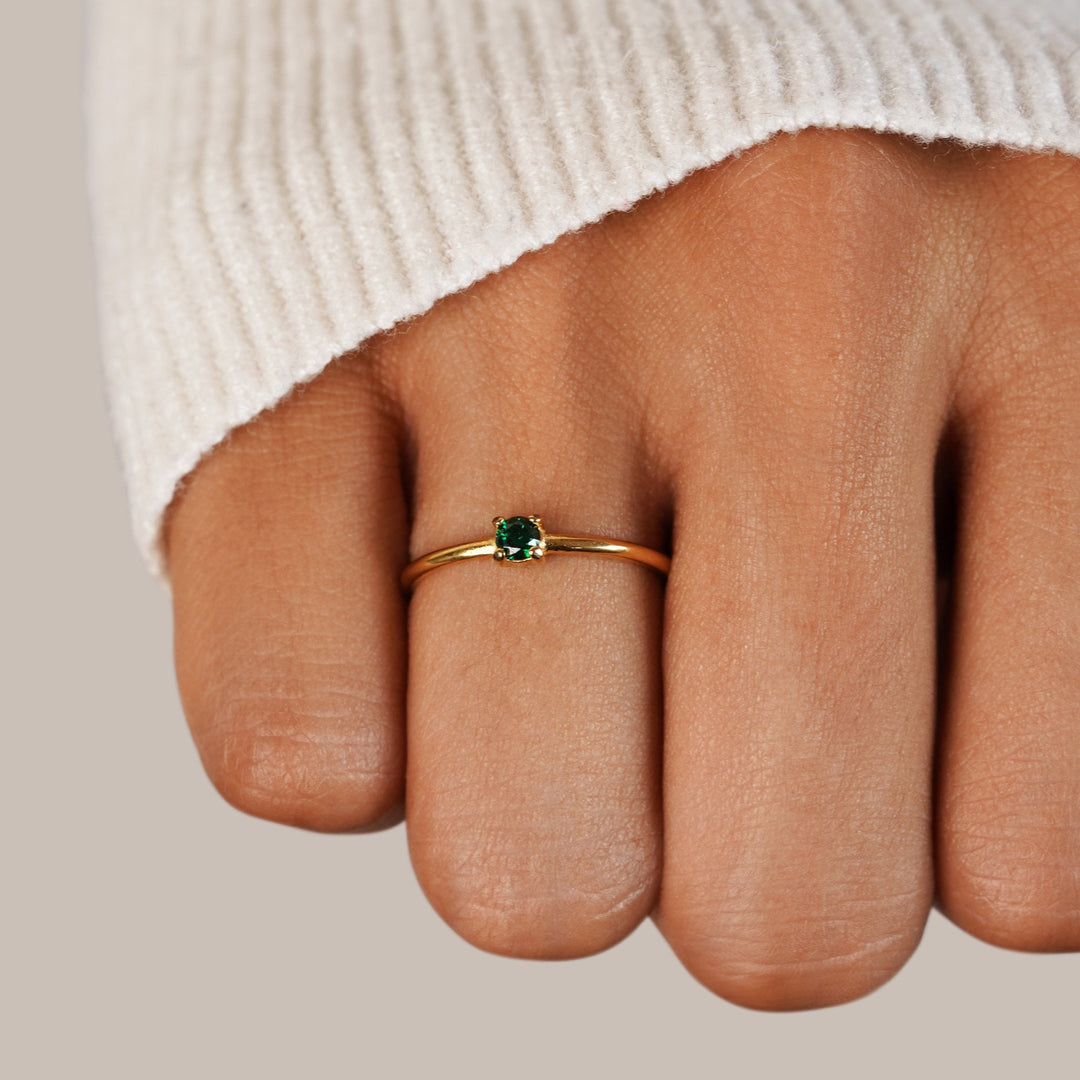 LUNA | ELEGANT BIRTHSTONE RINGS