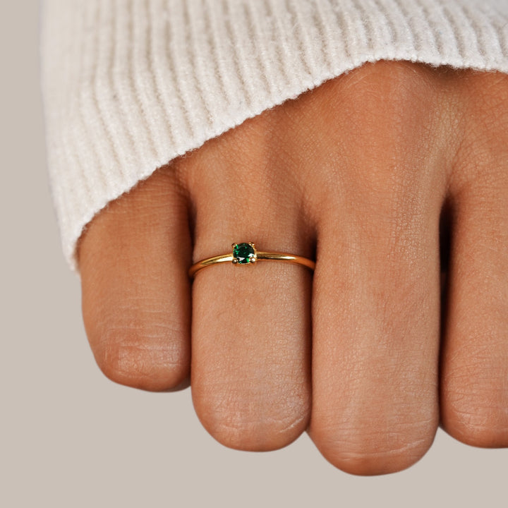 LUNA | ELEGANT BIRTHSTONE RINGS