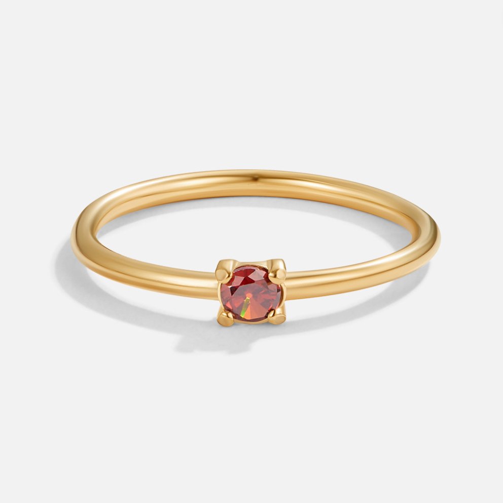 January - Red Garnet / 8