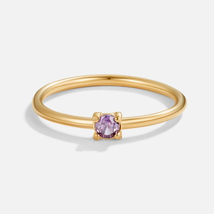 LUNA | ELEGANT BIRTHSTONE RINGS