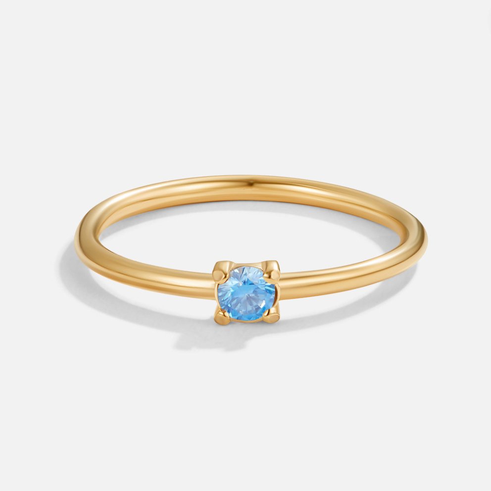 LUNA | ELEGANT BIRTHSTONE RINGS