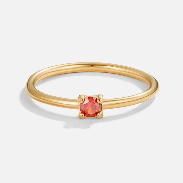 LUNA | ELEGANT BIRTHSTONE RINGS