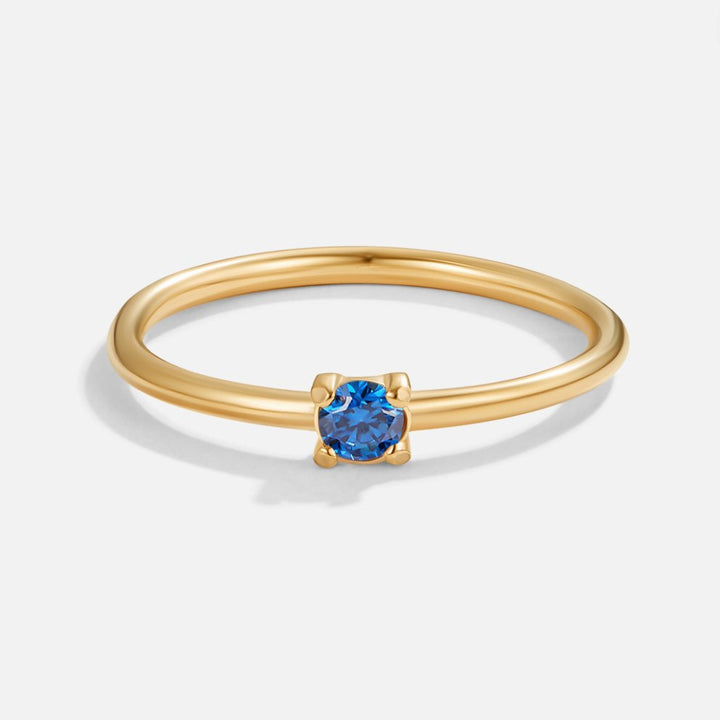 LUNA | ELEGANT BIRTHSTONE RINGS