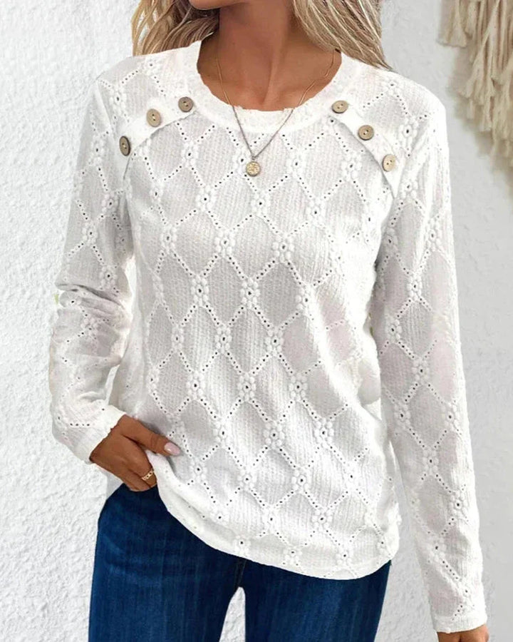 CLAIRE | CLASSIC KNIT BLOUSE