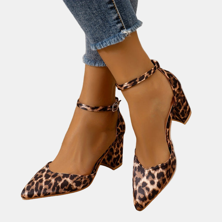 Rivienne | Leopard Chic Block Heels