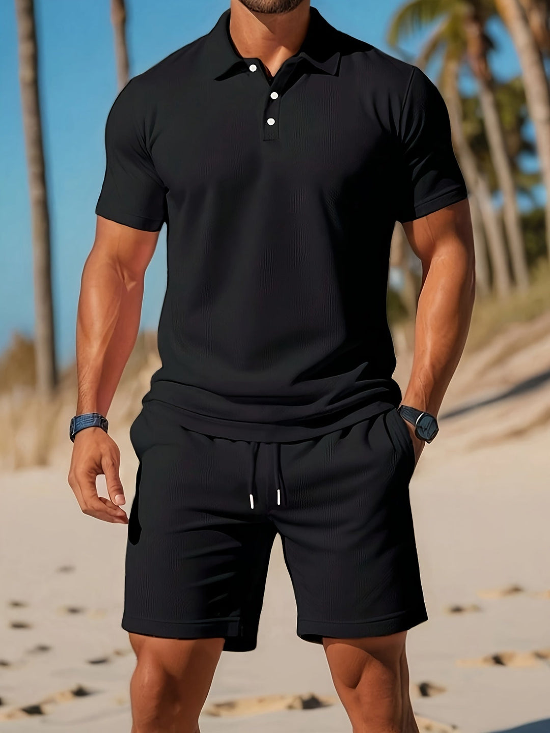 MAXIMUS | SUMMER POLO AND SHORTS SET