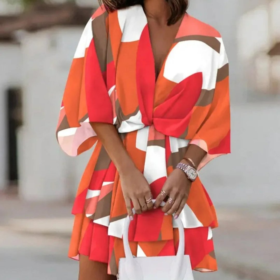 Orange White / 3XL