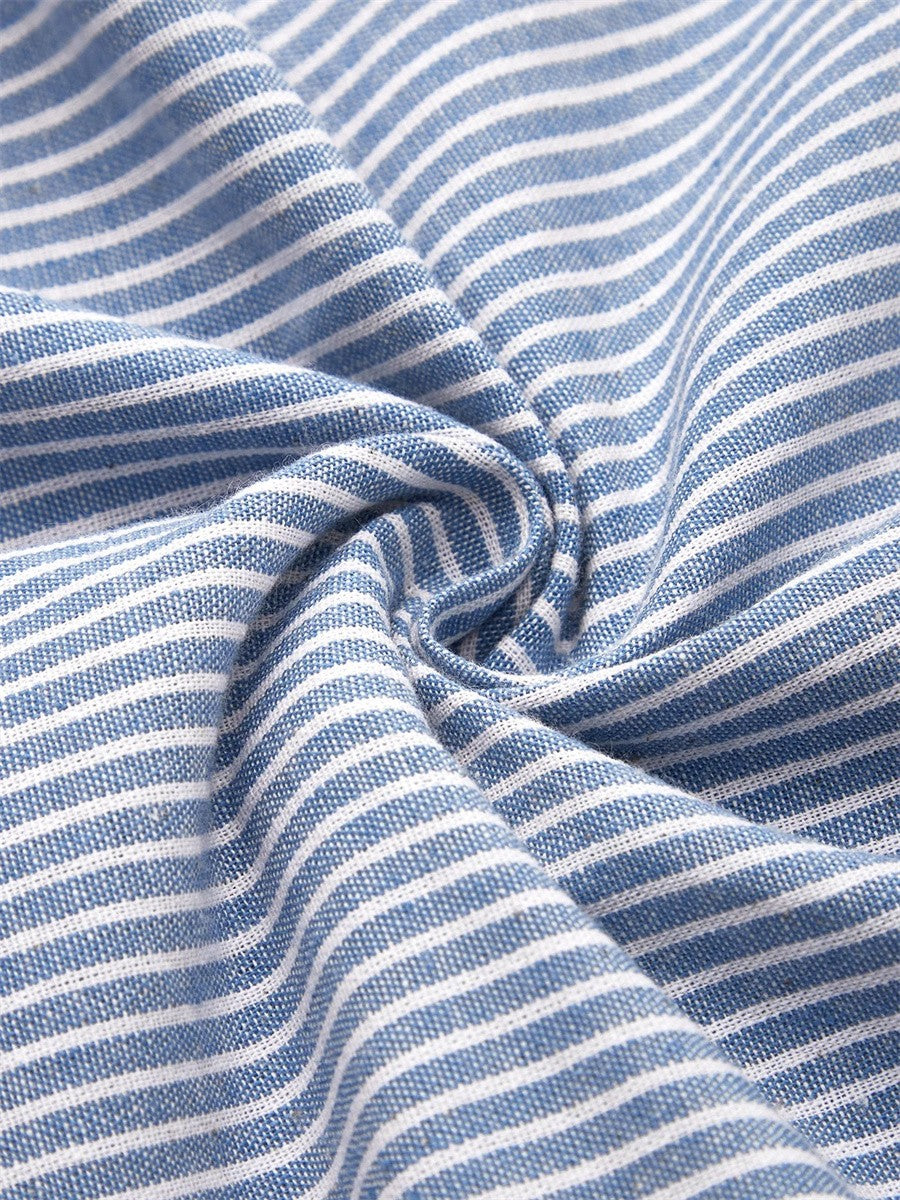 Abigail | Striped Midi Dress